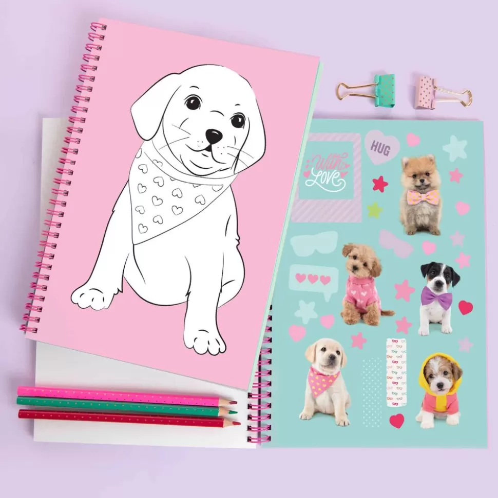 Cheap Kleurboek A5 Met Stickers Stickerboeken