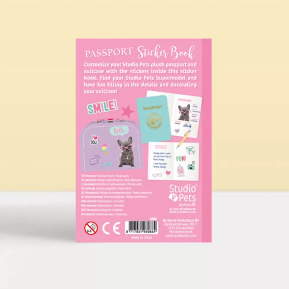 Flash Sale Paspoort Stickerboek Knuffel Outfits En Accessoires