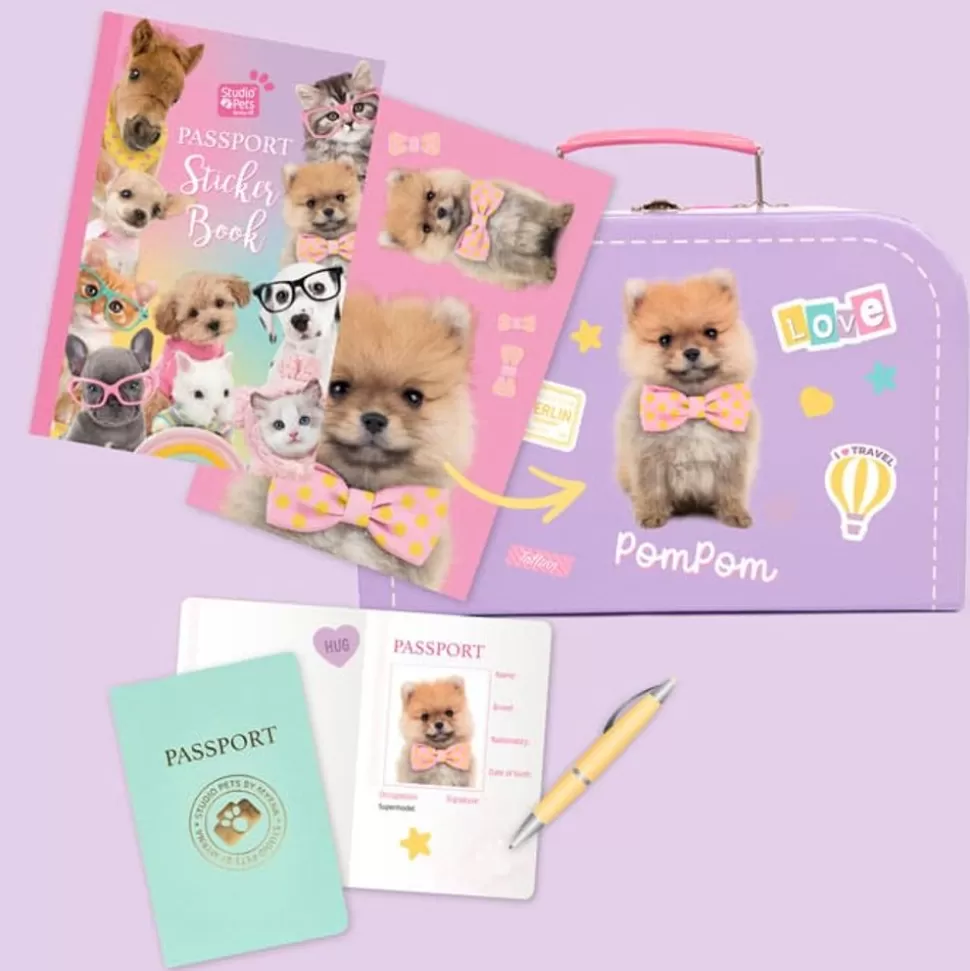 Shop Pompom Stationery Set Schrijfsets